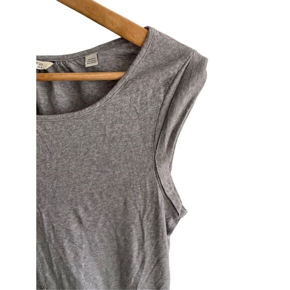 Jack Wills Gray Drawstring Waist Cuffed Tank Pocket Dress - Picture 6 of 9